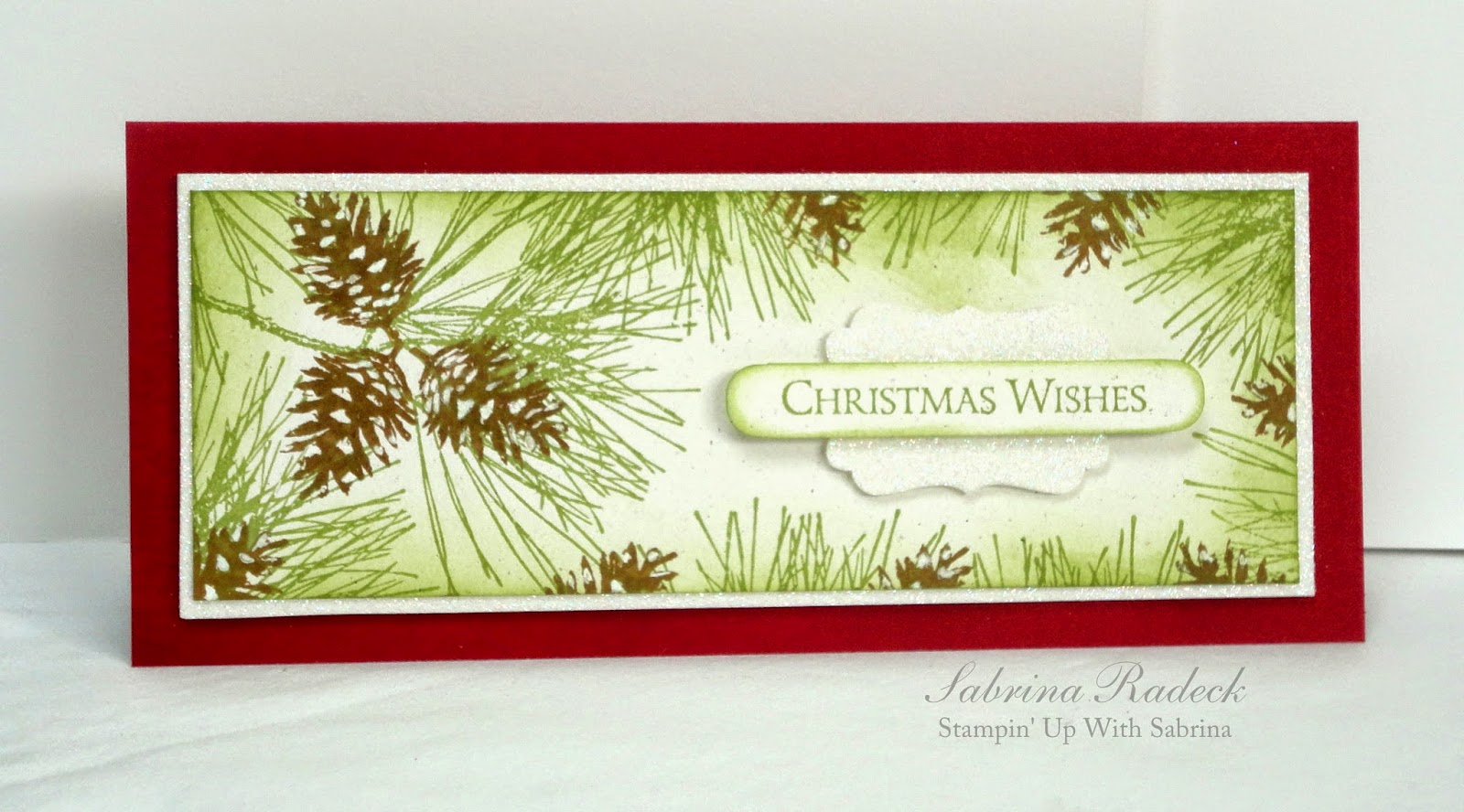 Stamp &amp; Create With Sabrina: Door Busters And Ornamental Pine