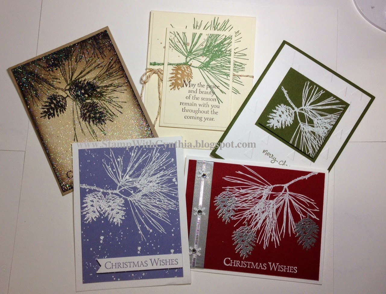 Stamp With Cynthia: 2 Spectacular Classes Next Weekend World Card