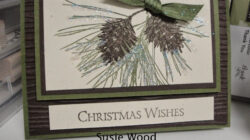 Stamp With Susie: 'Ornamental Pines'