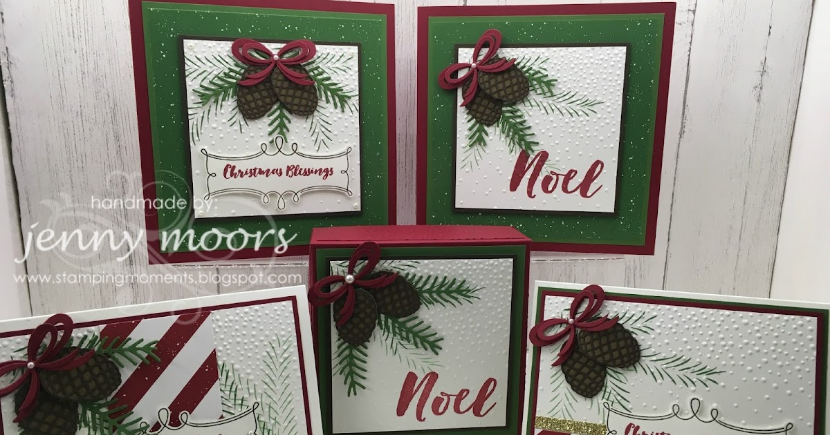 Stamping Moments: Christmas Pines Stamp Class
