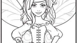 Zarina New Tinkerbell Pirate Fairy Coloring Pages 550X722 Picture
