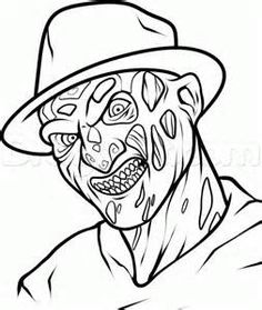 scary movie coloring pages