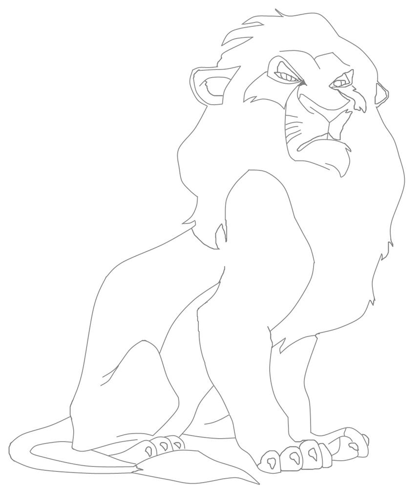 scar coloring pages