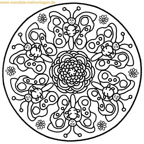 coloriage mandala louise