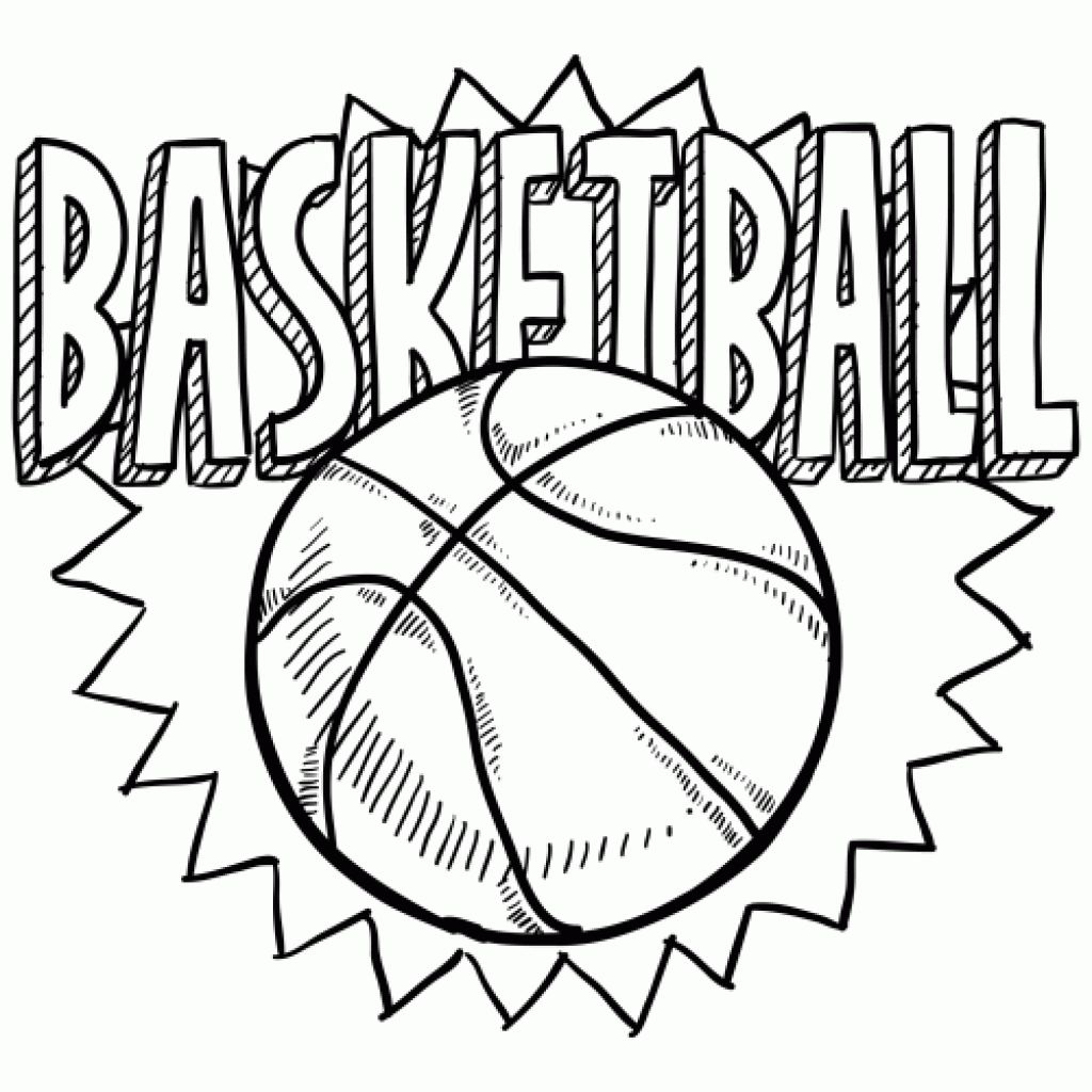 basketball coloring pages pdf