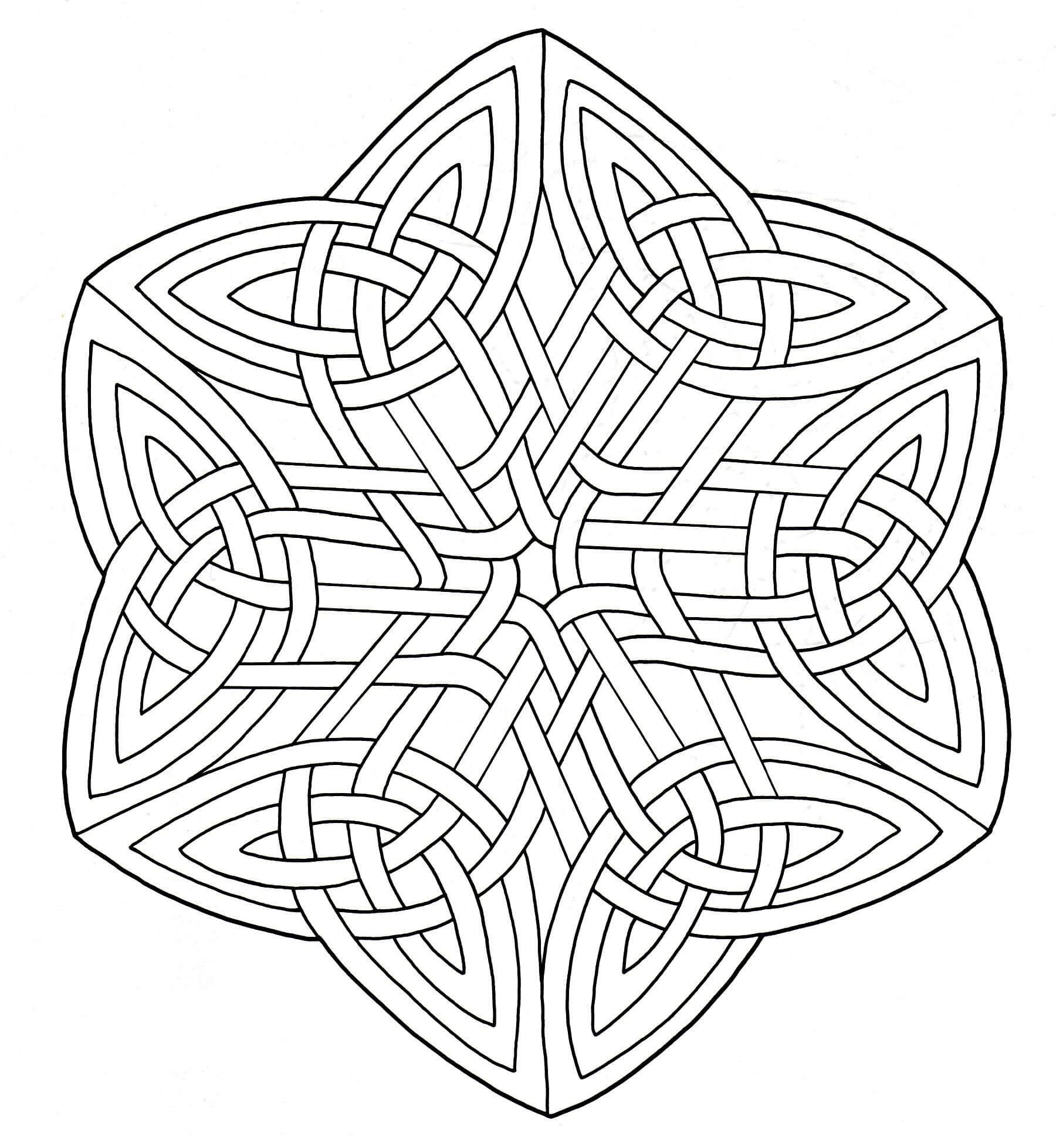 celtic coloring pages free printable