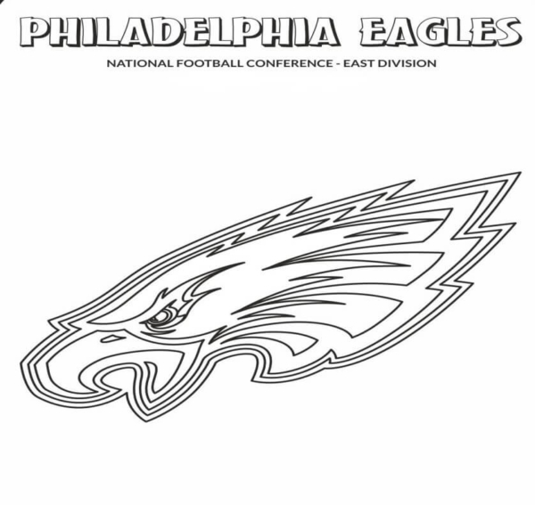 eagles coloring page