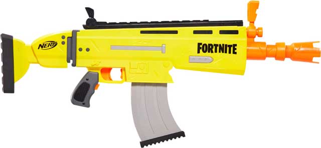 fortnite nerf gun coloring pages