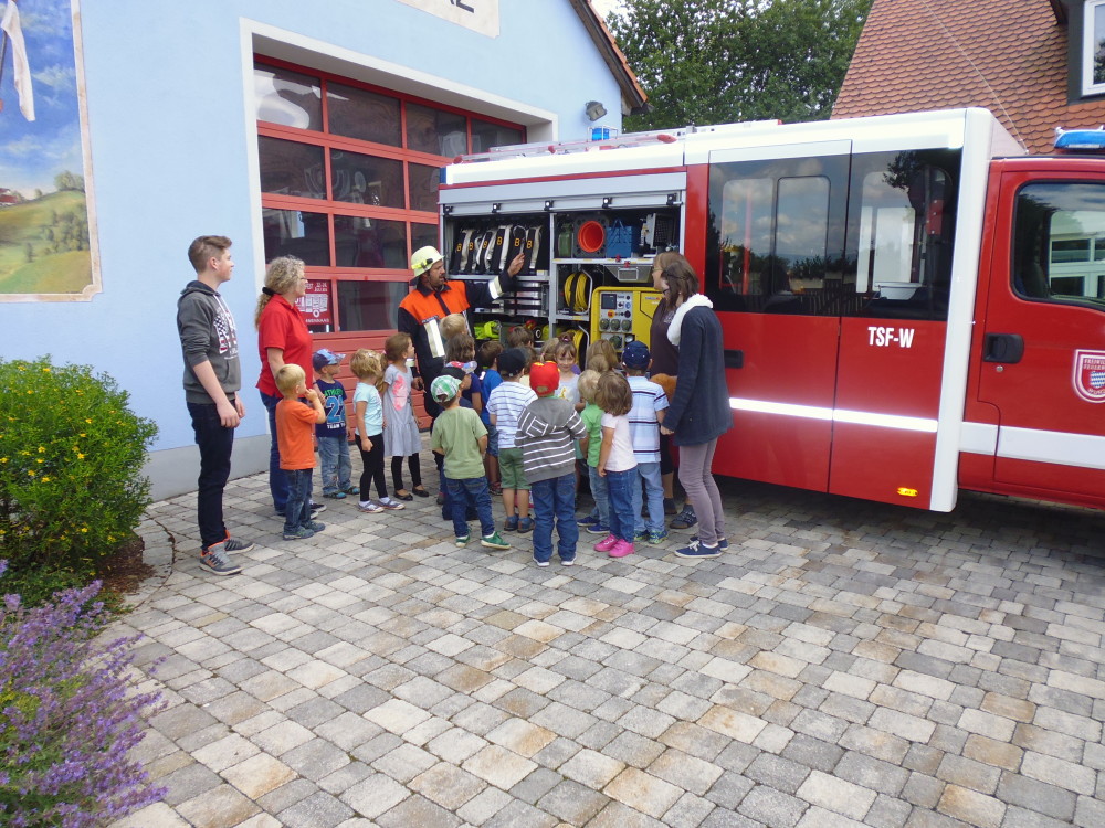 feuerwehr im kindergarten