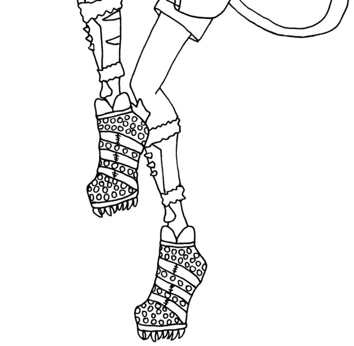 coloriage de monster high coloriage de monster high