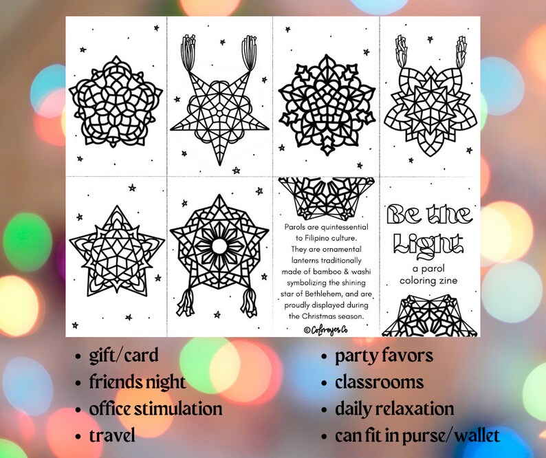 parol coloring page