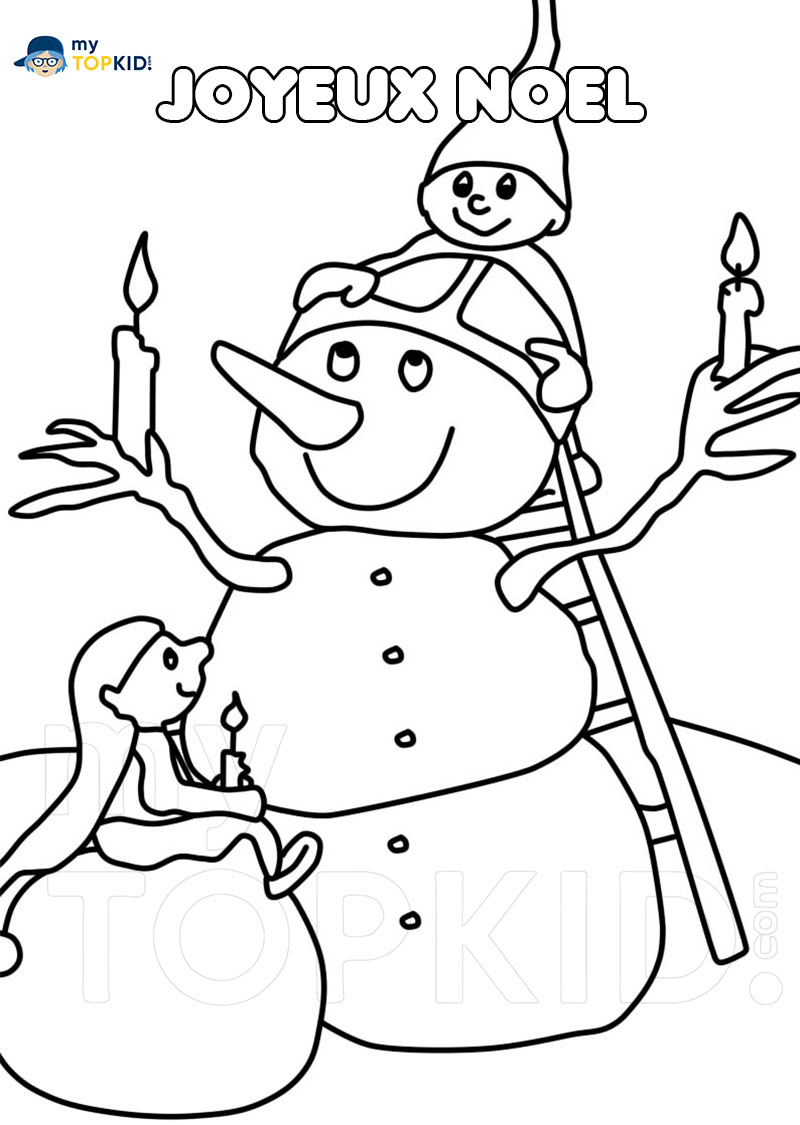 coloriage en ligne noel gratuit