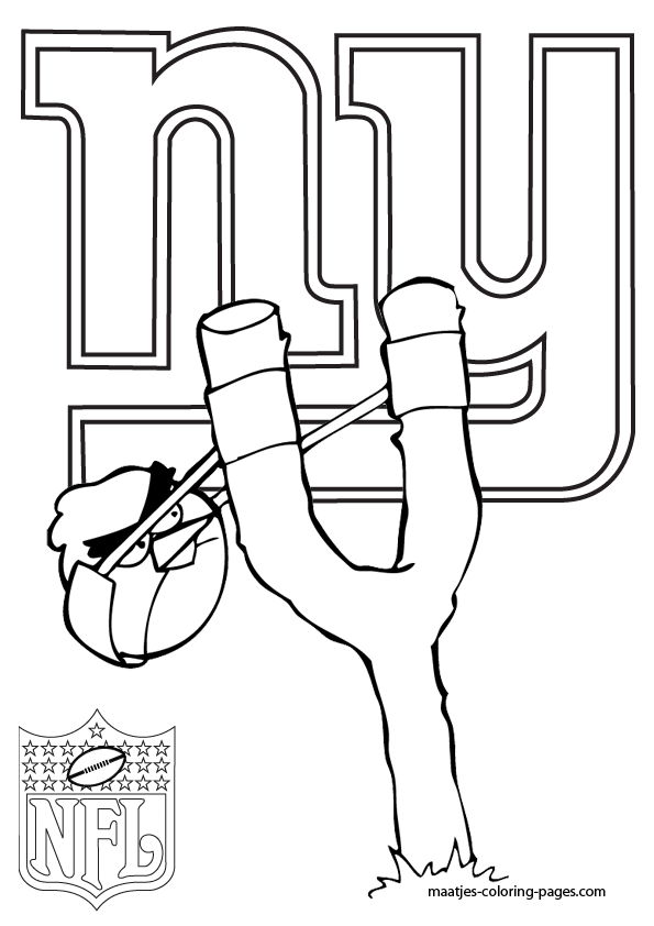 ny giants coloring pages
