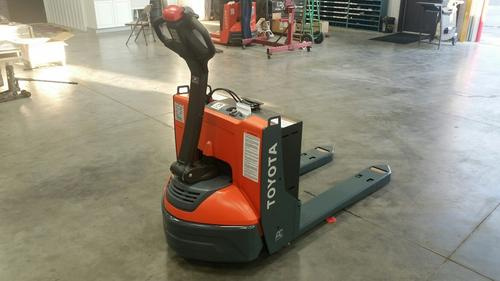 24 toyota electric pallet jack 8hbw23 manual pics