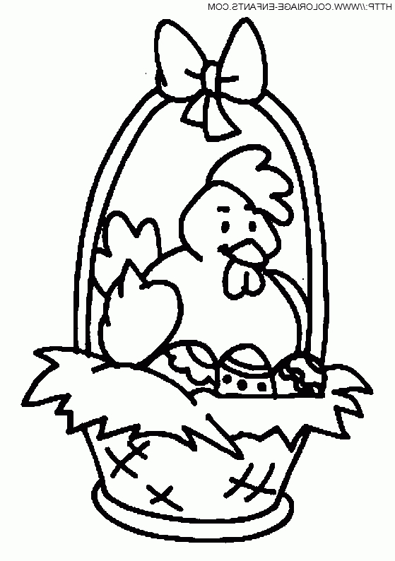 Poules De Pa¢Ques A Imprimer - GreatestColoringBook.com