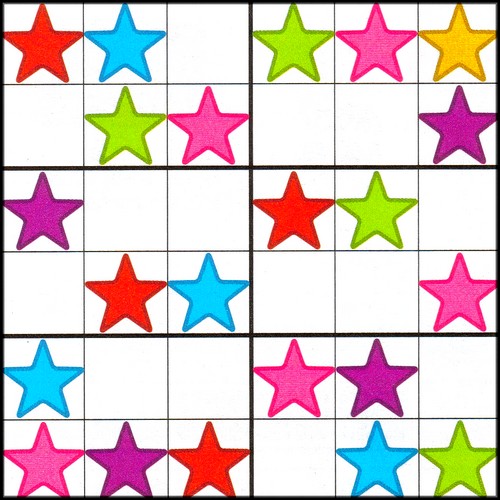 les couleurs sudoku