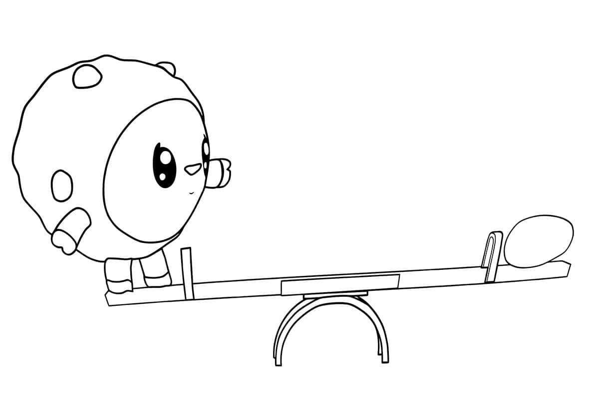 babyriki coloring pages