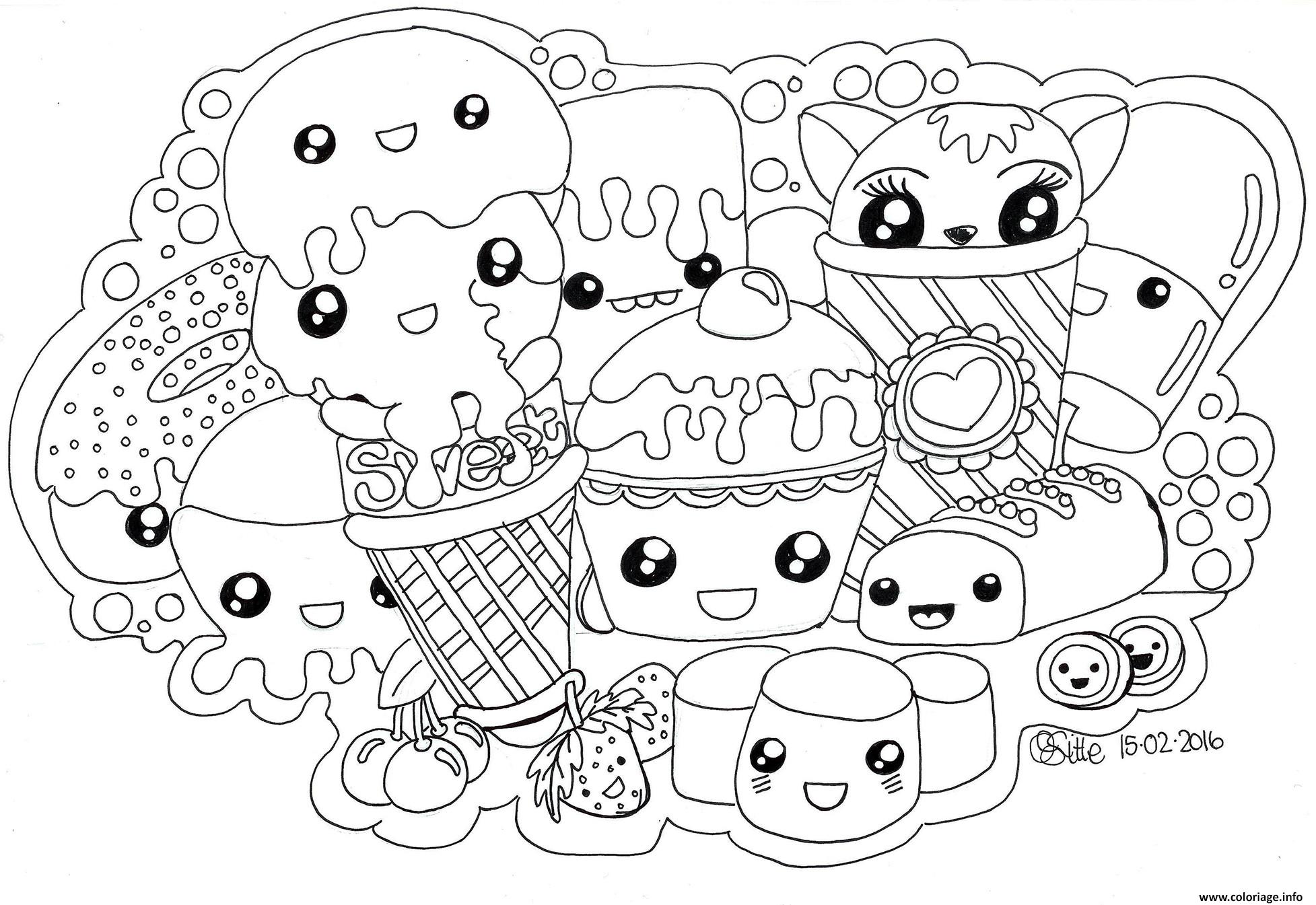 view coloriage dessin kawaii pictures