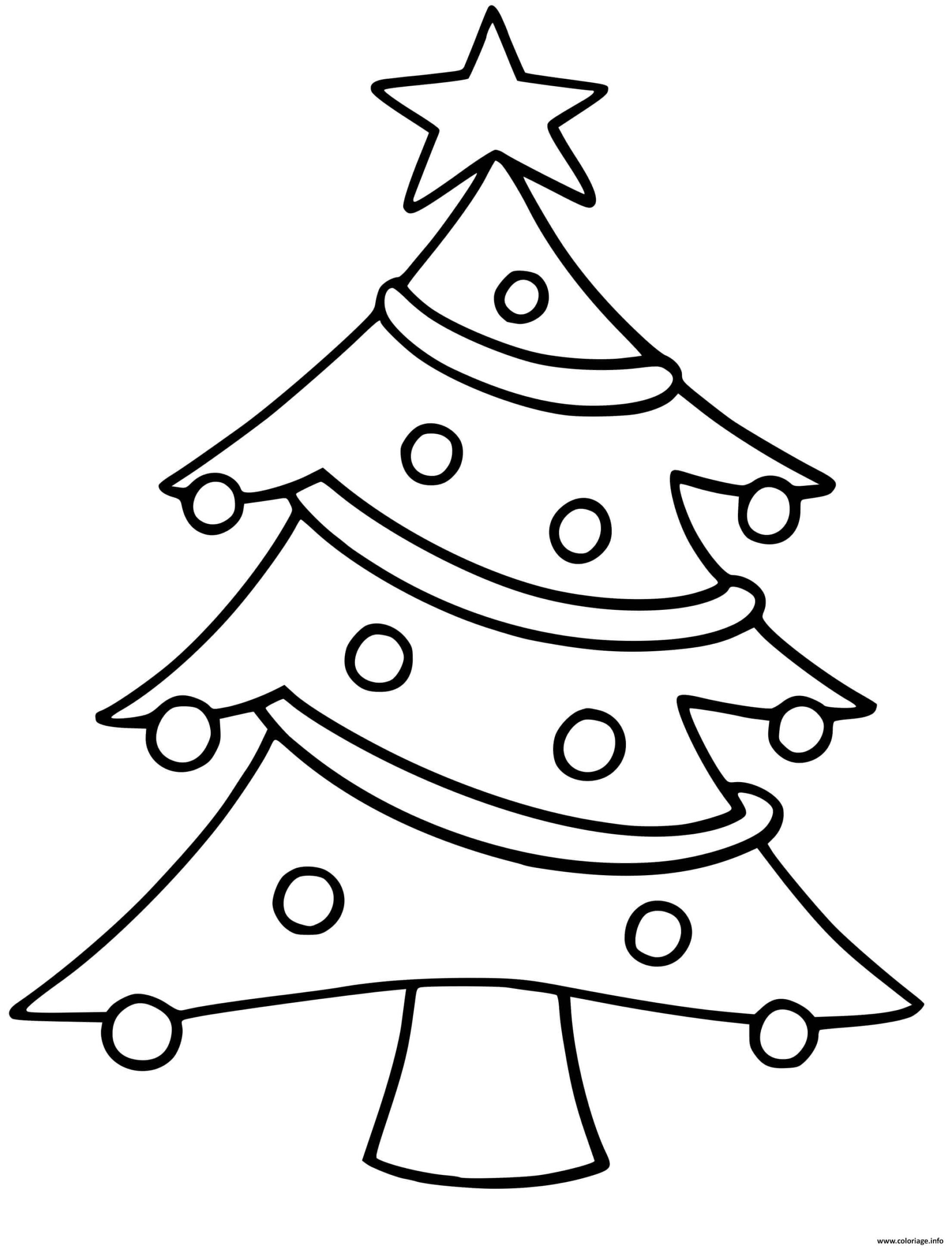 coloriage noel gratuit imprimer