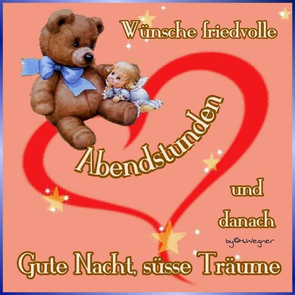 text guten abend gute nacht