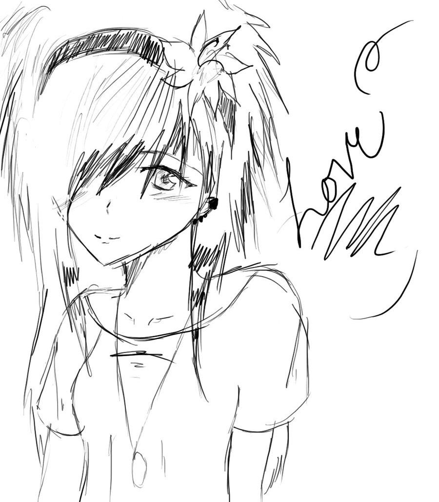 coloring pages emo