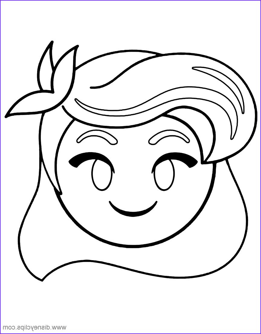 disney emoji coloring pages