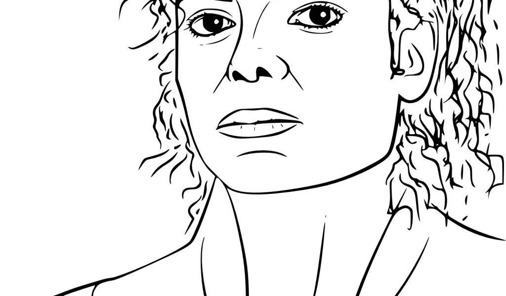 coloriage a imprimer gratuit michael jackson