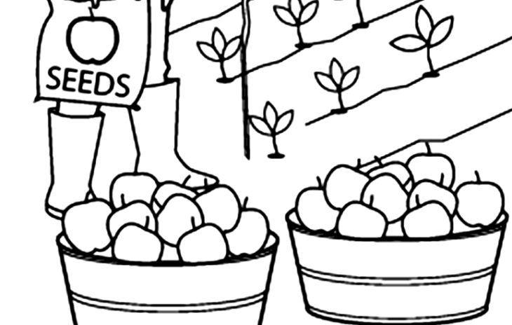 johnny appleseed coloring pages johnny appleseed coloring pages