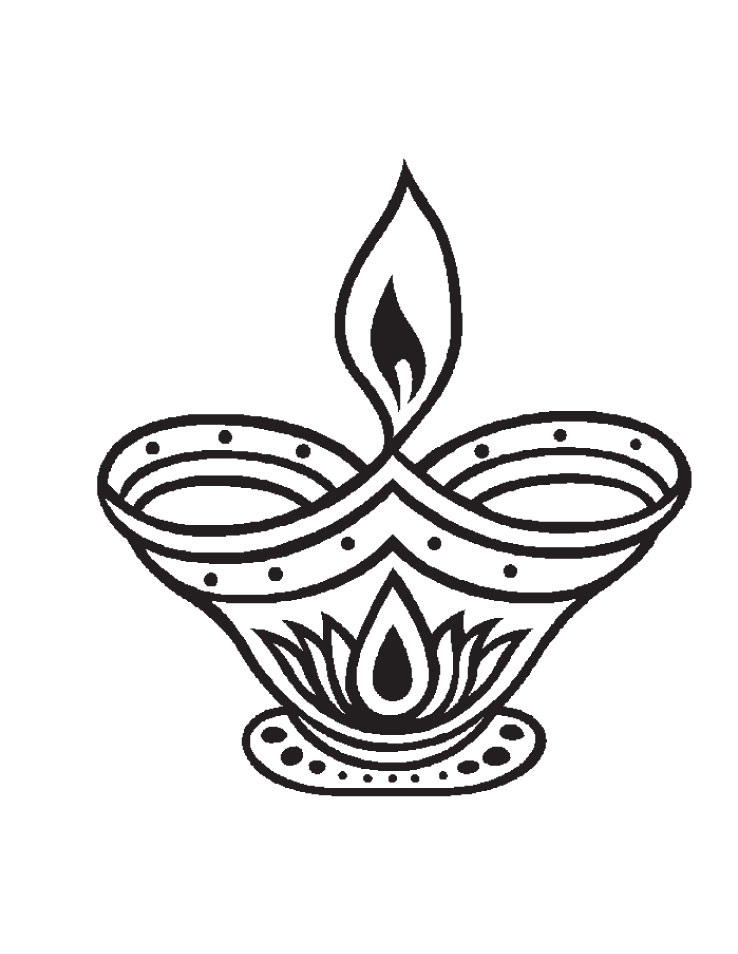 free printable diwali coloring pages printable