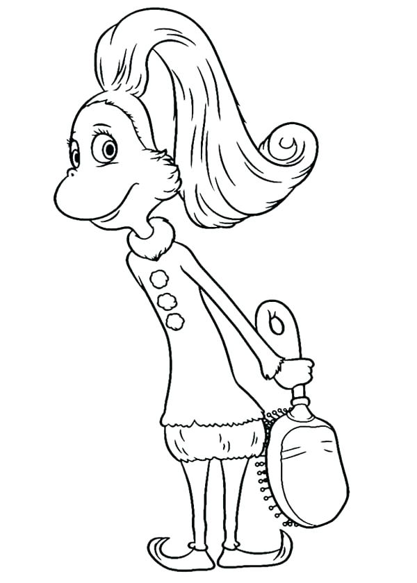 horton coloring page