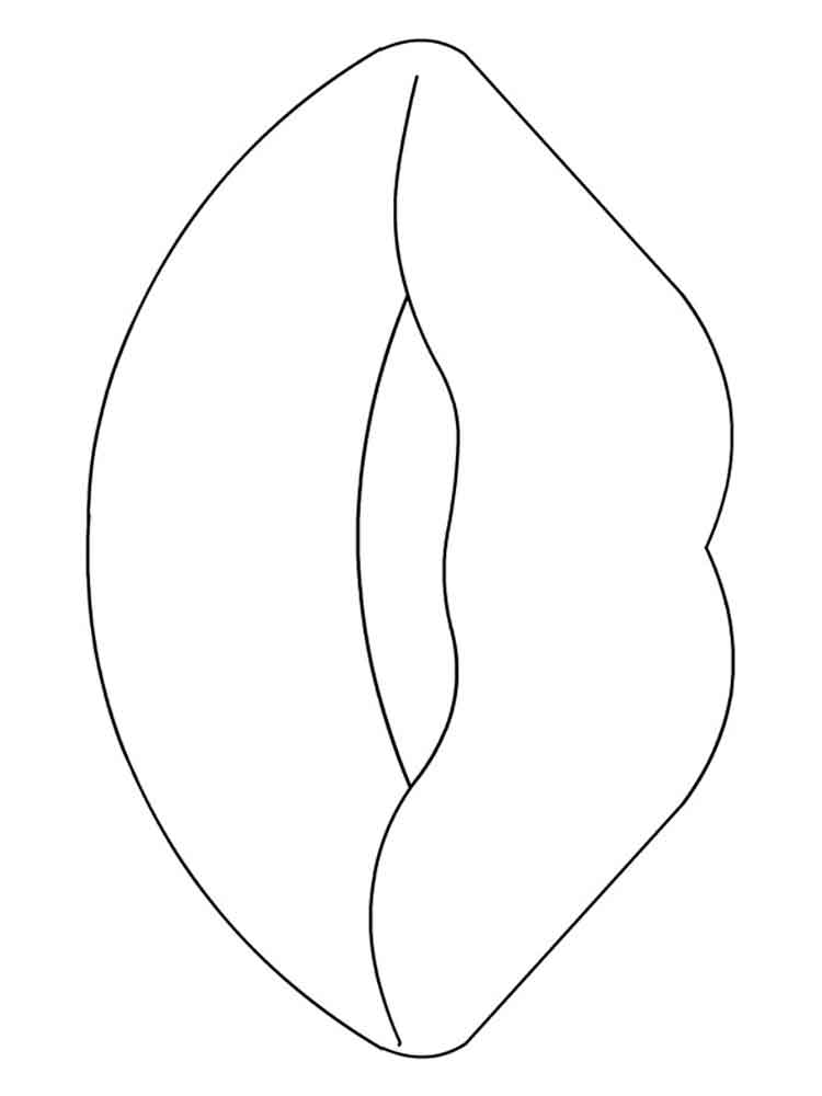 coloring pages of lips