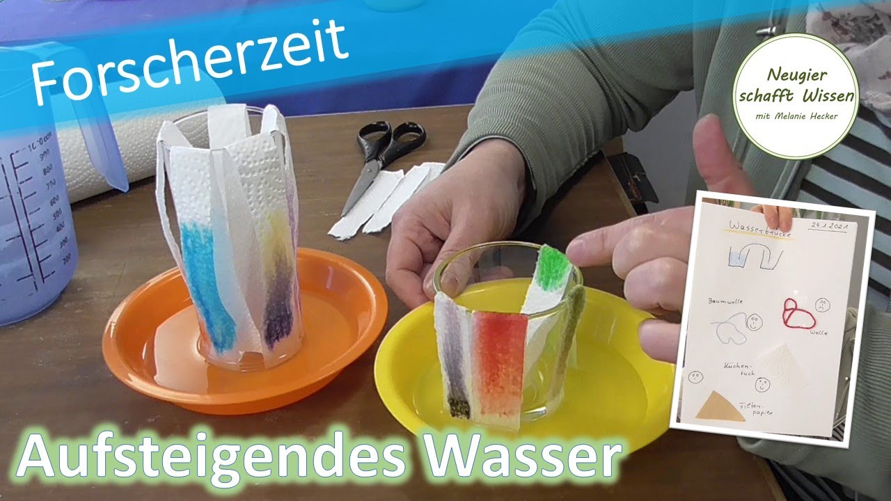 versuche mit wasser