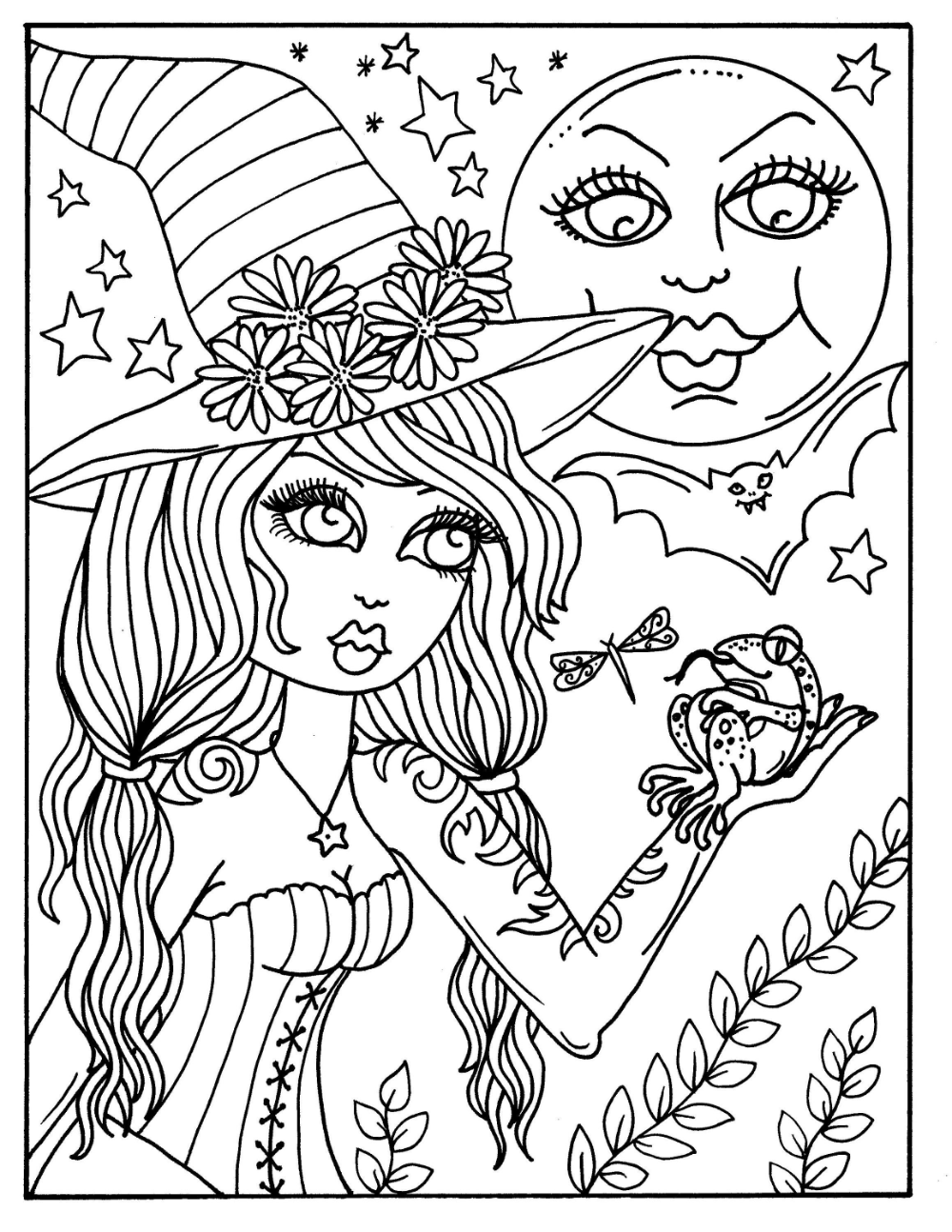 Hocus Pocus Coloring Pages Printable