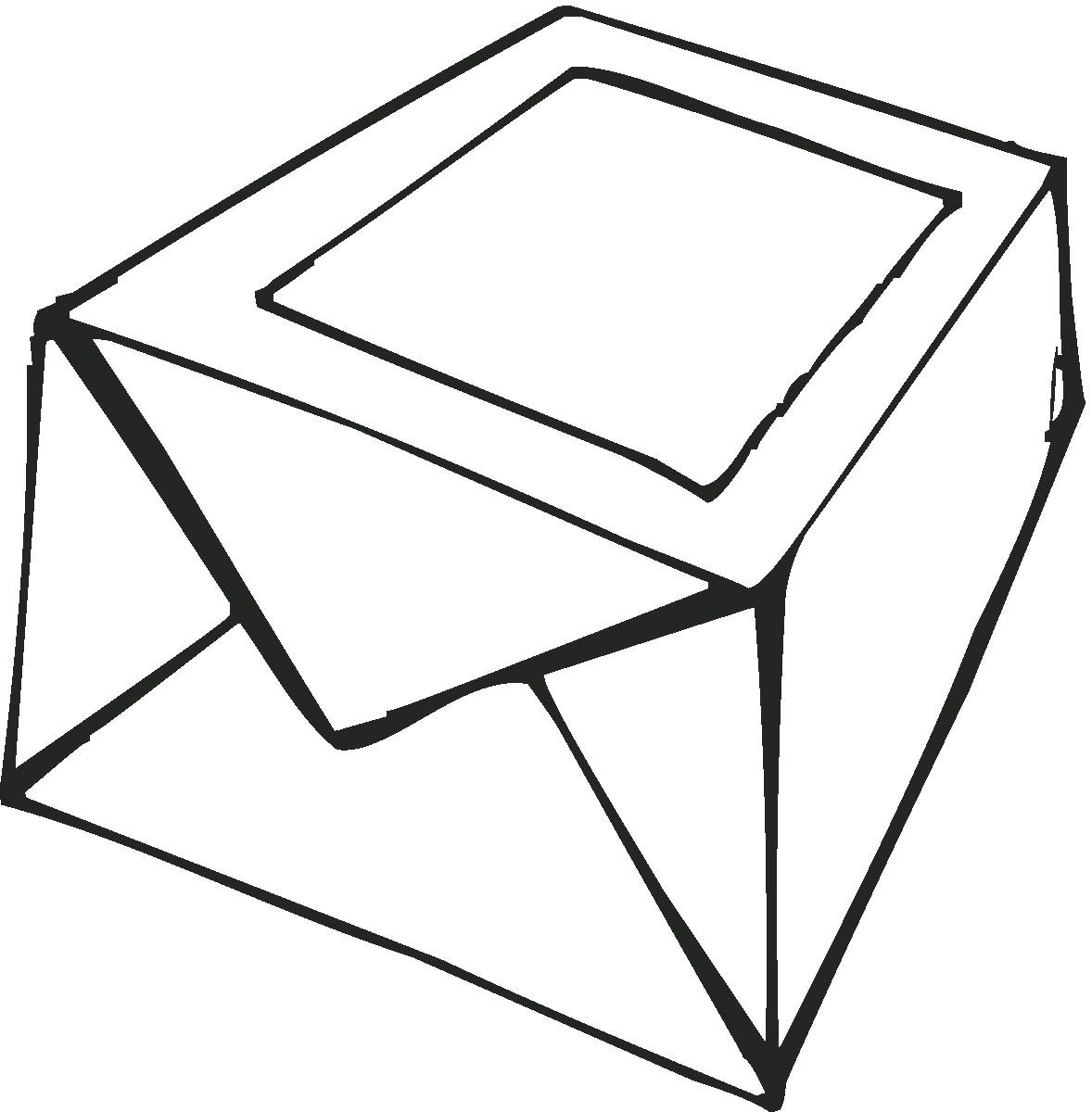 box coloring page