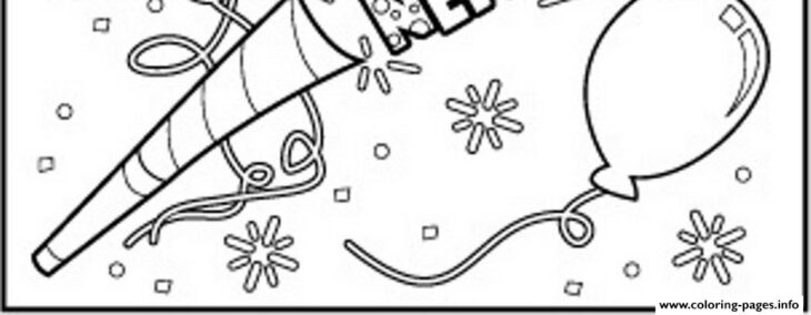 Happy New Year Printable Coloring Pages Free Printable New Years Coloring Pages For Kids