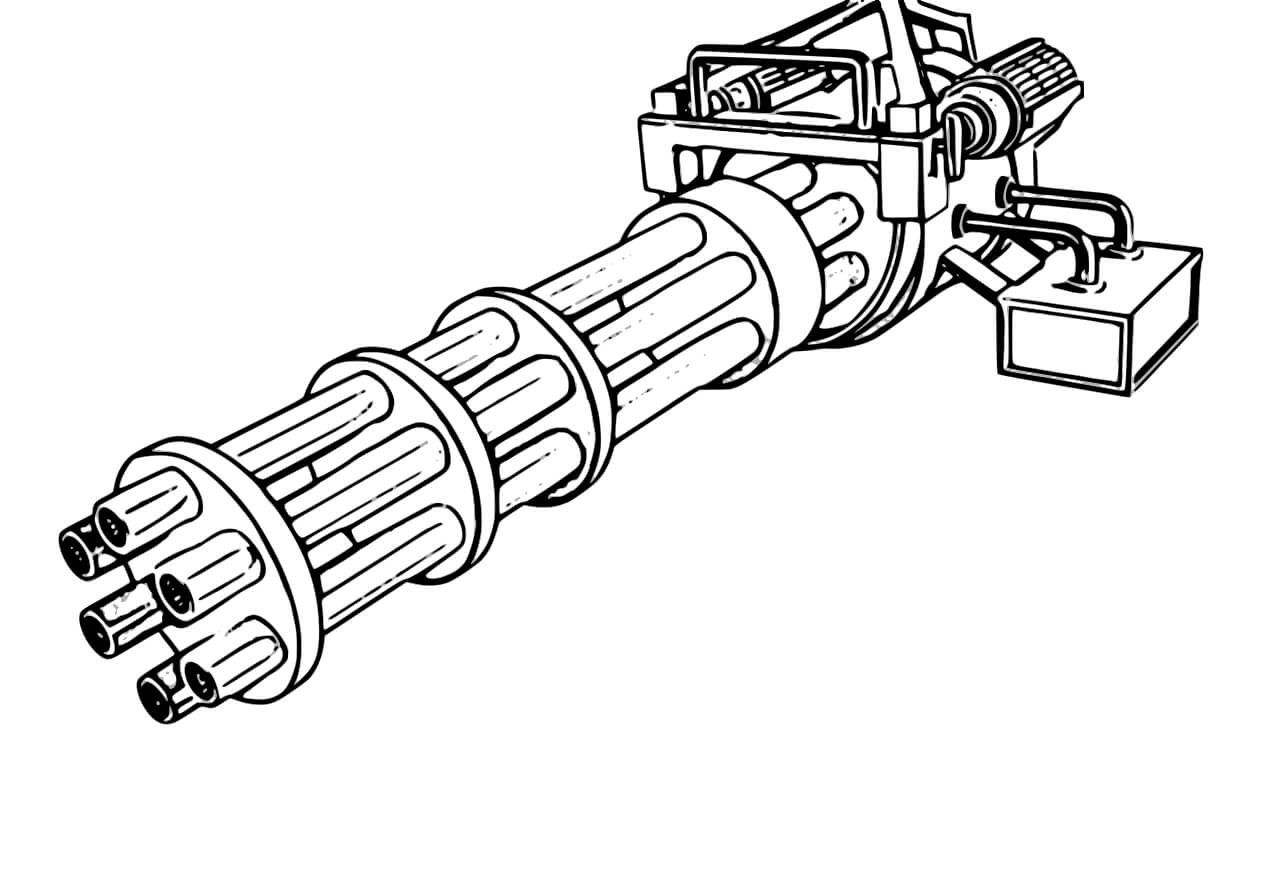 weapons coloring pages