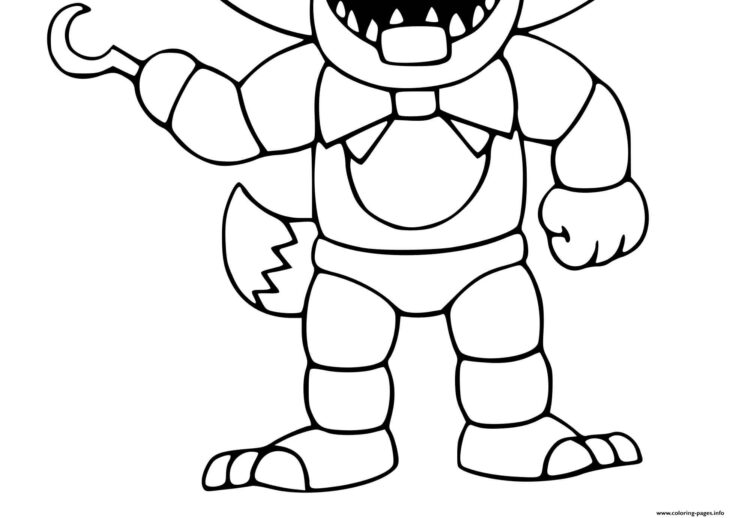 Fnaf Coloring Book All Pages Fnaf Coloring Pages