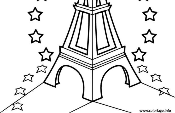 Imprimer Image Tour Eiffel Coloriage I Love Paris Tour Eiffel France