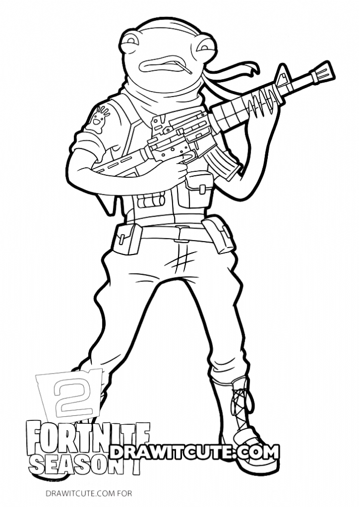 view dessin fortnite a imprimer saison 4 png