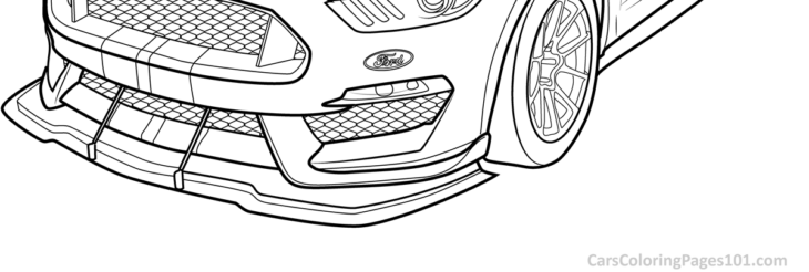 ford gt coloring pages ford gt coloring pages
