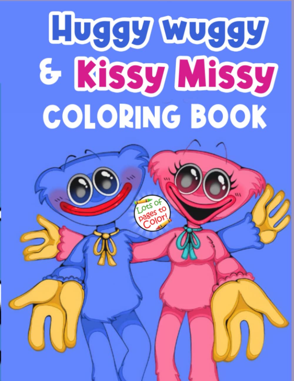 huggy wuggy kissy missy coloring pages