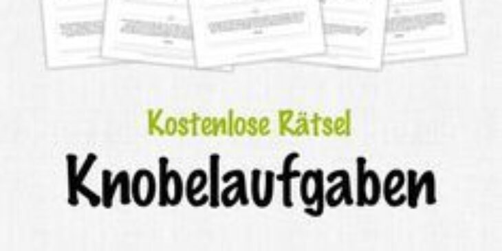 knobelaufgaben fur kinder knobelaufgaben fur kinder