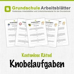 knobelaufgaben fur kinder