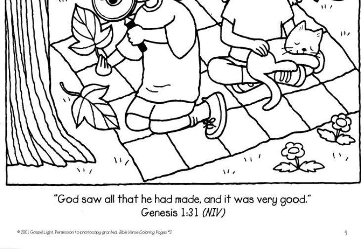 John 21 Coloring Page 1 John 4 14 Coloring Page