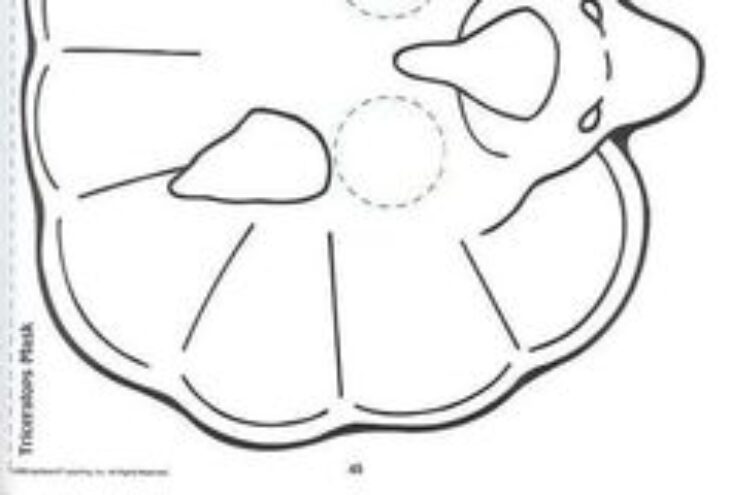 Masque Dinosaure A Imprimer Gratuit Coloriage Masque à Imprimer Les Masques De Dinosaures