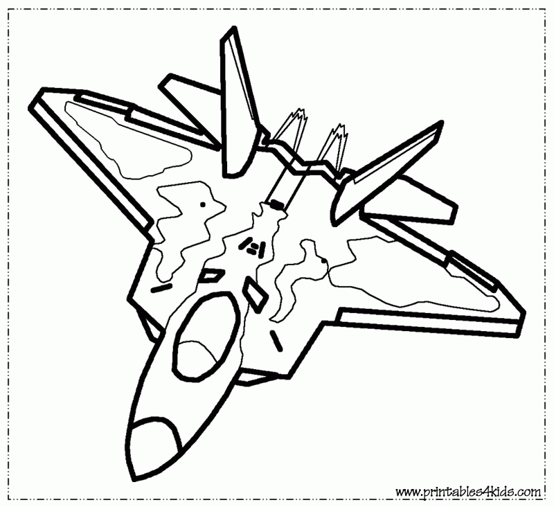 blue angels coloring page