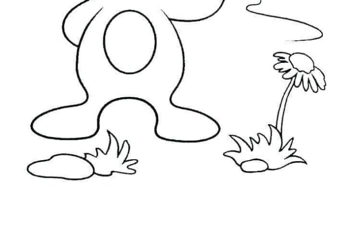 Coloring Pages Of Aliens Alien Colouring Page For Free