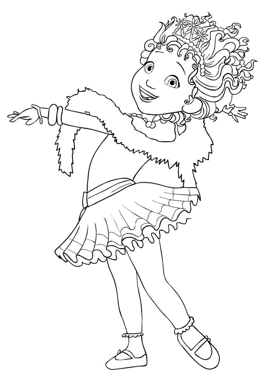 fancy nancy color pages