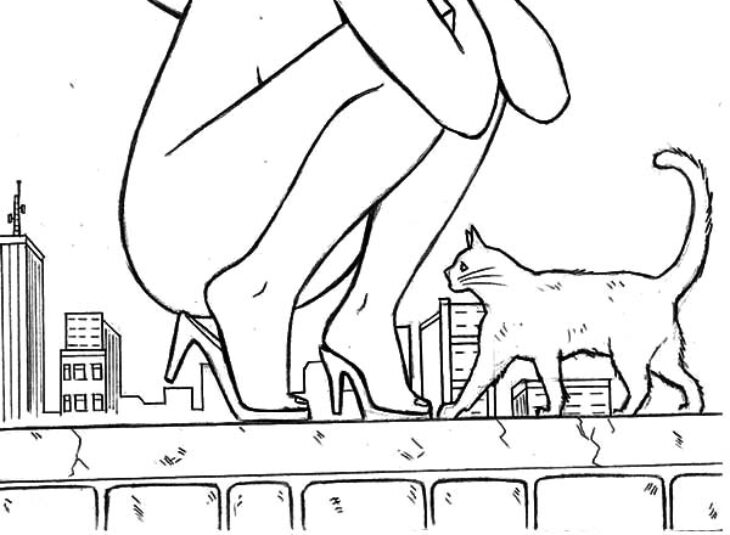 Cat Woman Coloring Pages Catwoman And Batman Sign Coloring Pages