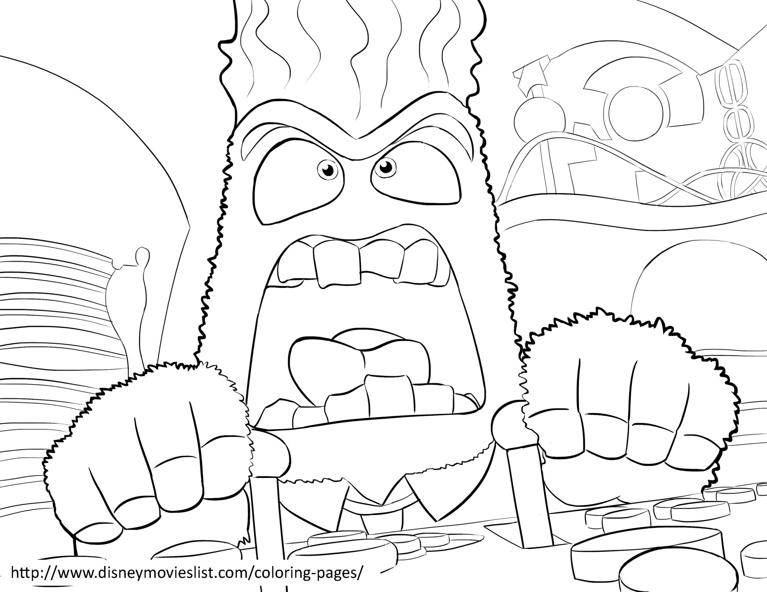 inside out coloring pages